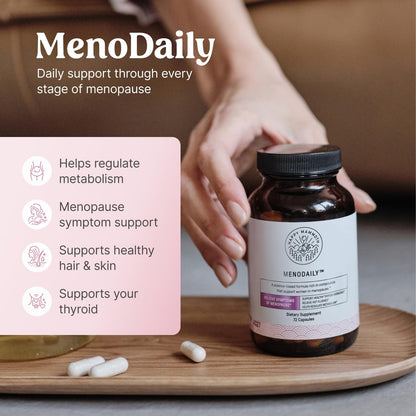 Happy Mammoth MenoDaily for Menopause, Hair, Skin, and Metabolism