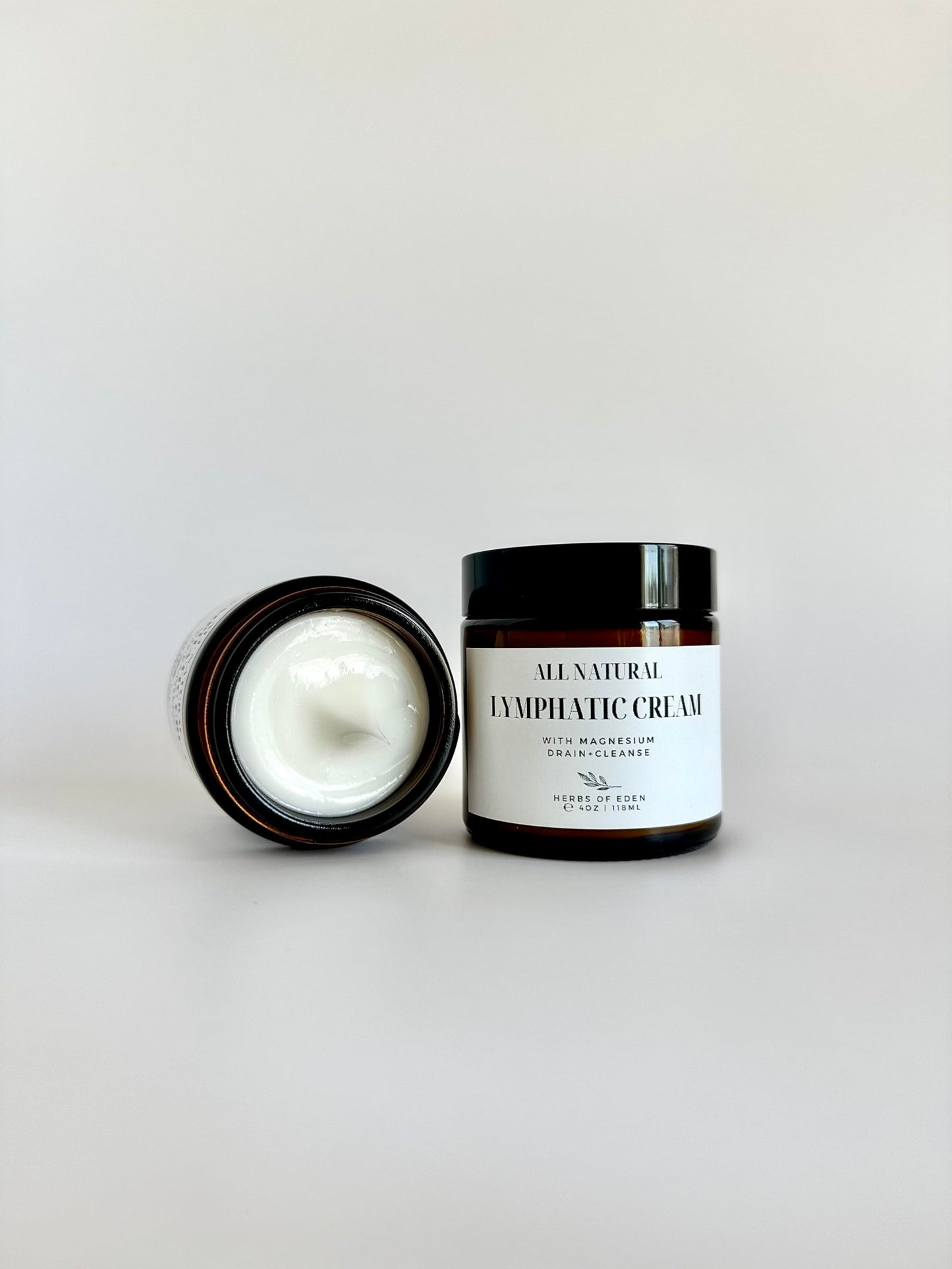 Organic Lymphatic Massage Cream with Magnesium – Natural Topical Cream | Stimulate Lymph Fluid | Family Owned, Made in USA Herbs of EdenBuy Supplements Australia
