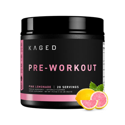 Kaged Original Pre Workout Powder | Fruit Punch | Pre-Workout with Creatine, Beta Alanine, L-Citrulline, BCAAs | 274 mg Caffeine | Pre Supplements for Men & Women | 20 Servings