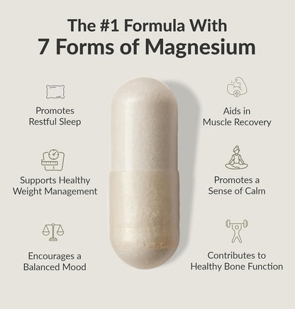 BiOptimizers Magnesium Breakthrough 4.0, (60 Capsules) & MassZymes 4.0, (250 Capsules) - Natural Sleep, Brain, and Digestive Health Support Supplement Bundle