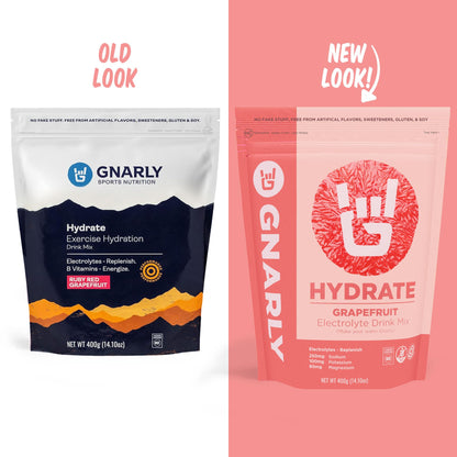 Gnarly Nutrition Hydrate Electrolyte Powder – Orange Pineapple Exercise Hydration Drink Mix – NSF Sport Certified – Electrolyte Solution, Performance & Recovery – Orange Pineapple, 14.10 oz