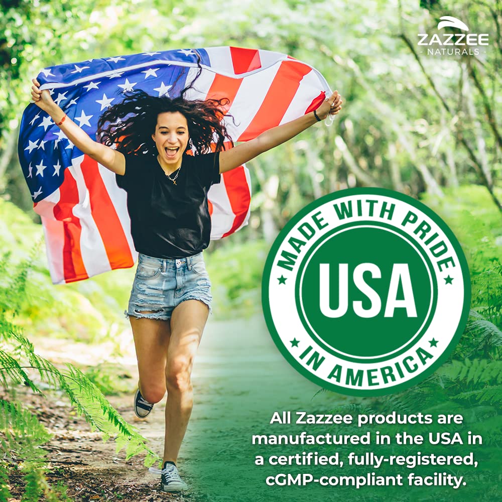 Zazzee USDA Organic Odorless Garlic 20:1 Extract, 1% Allicin, 100 Vegan Capsules, 3+ Month Supply, Allium Sativum, Immune, Circulation & Heart Health Support