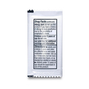 Safetec Oral Pain Relief, .75 g Packets, Box of 144 SafetecBuy Supplements Australia
