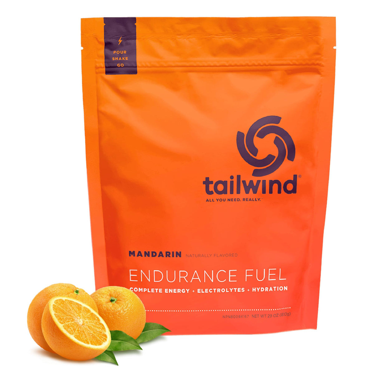 Tailwind Nutrition Endurance Fuel, Dauwaltermelon, 50-Serving Bag