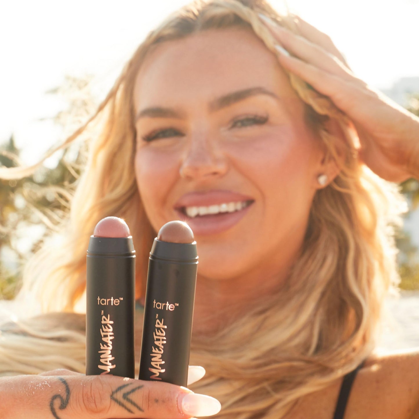 tarte maneater silk stick bronzer – Buildable Lightweight Cream Bronzer, Natural Matte Finish, Vegan & Cruelty-Free, full size, dusk tarteBuy Supplements Australia