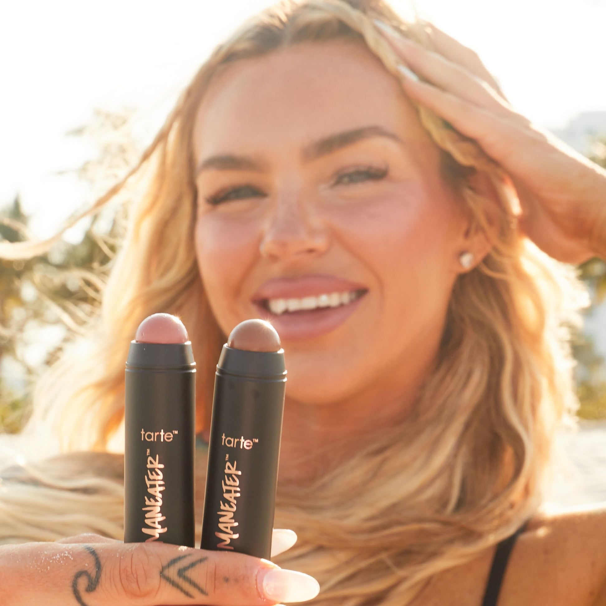 tarte maneater silk stick bronzer – Buildable Lightweight Cream Bronzer, Natural Matte Finish, Vegan & Cruelty-Free, full size, dusk tarteBuy Supplements Australia