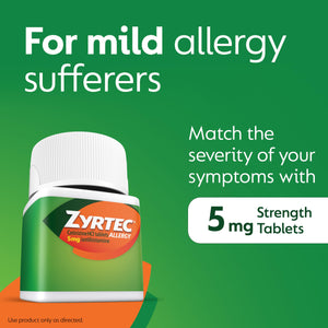 Zyrtec 24 Hour Allergy Relief Tablets, Indoor & Outdoor Allergy Medicine for Adults with 5 mg Cetirizine Hydrochloride, Relief of Runny Nose, Sneezing, Itchy Eyes, Plus Dust, Mold & Pet Dander, 35 ct Zyrtec buy supplements Au