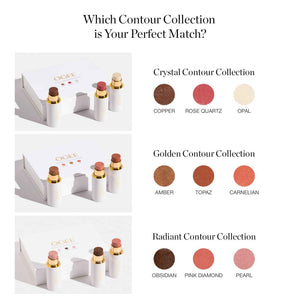 Ogee Sculpted Face Stick (ROSE QUARTZ - ROSE BLUSH) Certified Organic Blush Stick - Multi-Use Cream Blush Stick for Cheeks, Lips & Face
