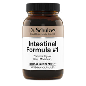 Dr. Schulze's Intestinal Formula #1 - Bowel Movement Supplement for Colon Health Support - Bloating & Constipation Aid - Intestinal Cleanse - All-Natural - Plant-Based - Vegan - 90 Count Dr. Schulze'sBuy Supplements Australia