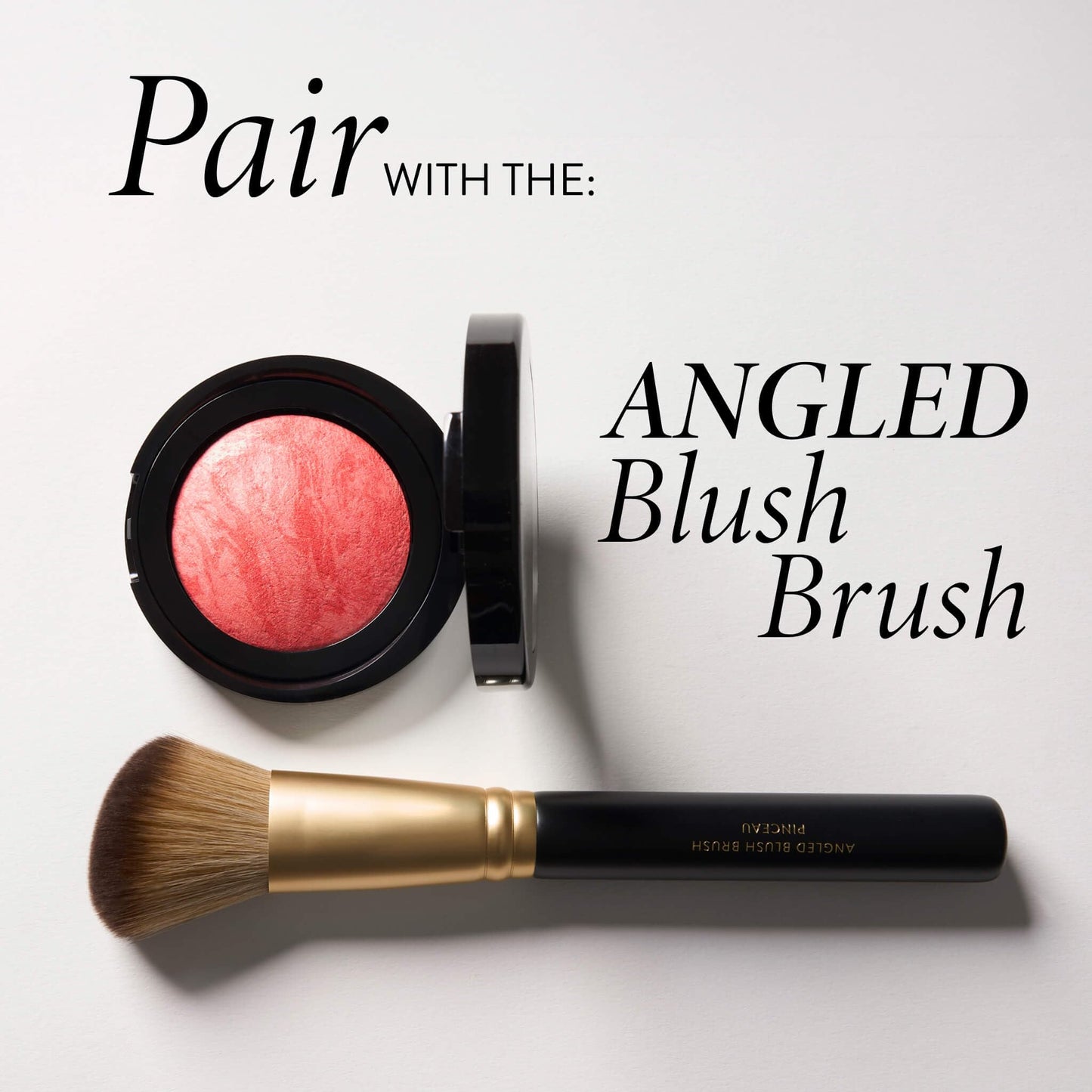 LAURA GELLER NEW YORK Baked Blush-n-Brighten for Mature Skin - 04 Cherry Custard - Powder Blush Won't Settle into Fine Lines - Buildable Natural Finish – Longlasting Formula - Made in Italy