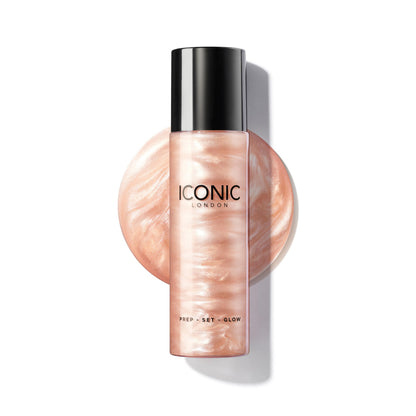ICONIC LONDON Prep-Set-Glow | Hydrating + Setting + Glowing Spray, 3-in-1 Formula for a Dewy, Radiant Finish, Cruelty-Free, Vegan Makeup, 4.22 Fl oz ICONIC LONDONBuy Supplements Australia