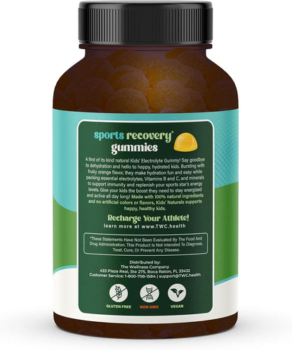 Kids Naturals Sport Recovery Gummies – Daily Wellness Support | 120ct (2 Month Supply)