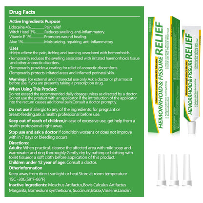 Dr.Goddyik Maximum Strength Hemorrhoid & Fissure Relief Cream Ointment with Aloe & Vitamin E - Fast Acting, Long Lasting Soothe for Itching, Burning & Fissures Dr.GoddyikBuy Supplements Australia
