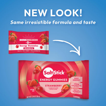 SaltStick Energy Chews Energy Gummies Variety Pack 10 Bags/ 20 Servings