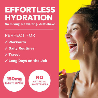 SaltStick Electrolyte Gummies Tasty Quick Electrolytes for Hydration 60ct