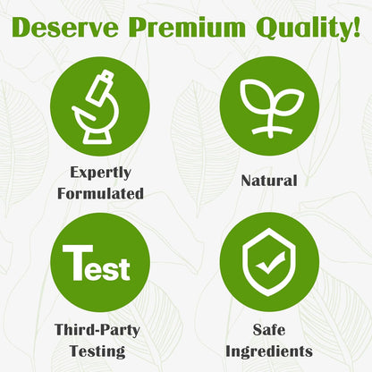 OMOGS Moringa Capsules, Pure Moringa Oleifera Leaf Powder Supplement, Rich Inantioxidants Minerals & Vitamins, for Energy, Metabolism, Immunity & Sleep, Non-GMO, 90 Veg Capsules