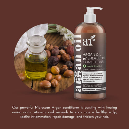 Artnaturals Argan Oil Leave-In Conditioner, 12 fl oz