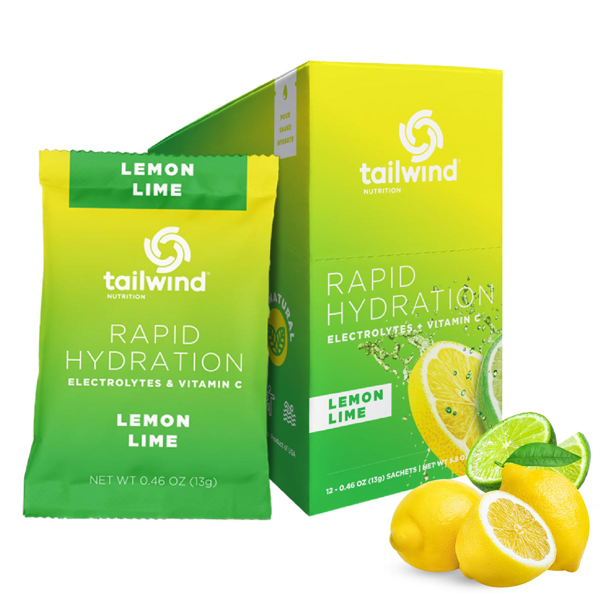 Tailwind Nutrition Rapid Hydration, Strawberry Lemonade, 12 Servings