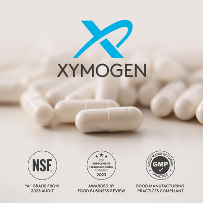 XYMOGEN CoQmax Omega 50 mg - Dual-Action Heart Health Support - CoQ10 Plus Fish Oil Omega-3 - MaxSimil Monoglyceride EPA DHA - Enhanced Absorption - 120 Softgels XYMOGEN buy supplements Au