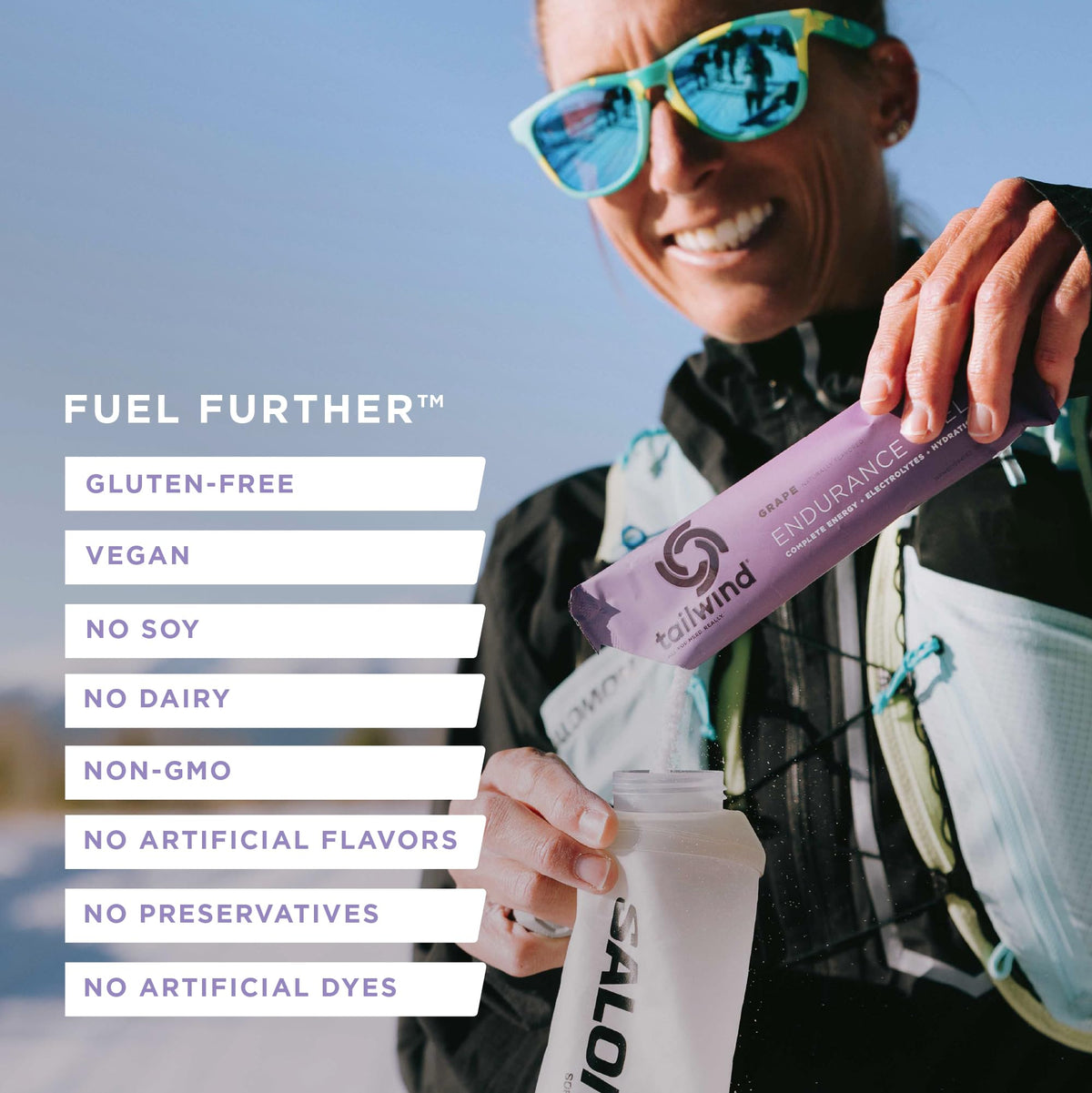 Tailwind Nutrition Endurance Fuel, Dauwaltermelon, 50-Serving Bag