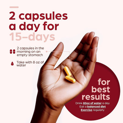 Artnaturals Thinbi Colon Cleanse Capsules with Berberine, 15-Day Supply