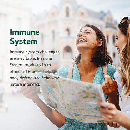 Standard Process Inc. Immuplex - Daily Immune Support Supplement with Folate, Iron, Vitamin C & Vitamin A - Mineral Supplement with Antioxidant Ingredients - 90 Capsules Standard Process Inc.Buy Supplements Australia