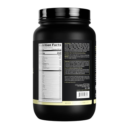 Kaged Clean Meal Powder | Chocolate Peanut Butter | Meal Replacement Shake | Whey Protein Isolate | Clean Carbs, MCT Oil Fats, Organic Vitamins and Minerals | Supplements for Men & Women | 20 Servings