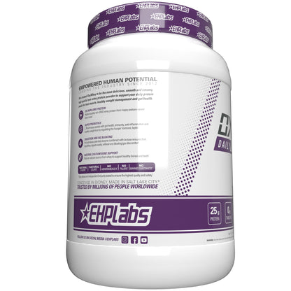 EHP Labs OxyWhey Whey Protein Isolate – 25g High Protein, Low Carb, Sugar Free Meal Replacement – Lean Whey Powder for Muscle Recovery – Non-GMO, Gluten Free – 25 Serves – Vanilla Ice Cream