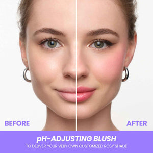 Wonderskin Cream Blush Stick pH-Activated - pHlush Stick Multi-Use, Blush for Cheeks and Lips, Cooling Nourishing Color-Adjusting Makeup
