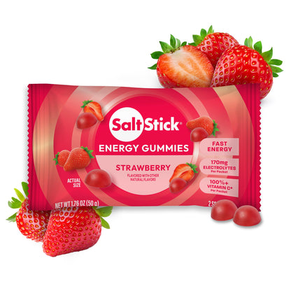 SaltStick Energy Chews Energy Gummies Variety Pack 10 Bags/ 20 Servings