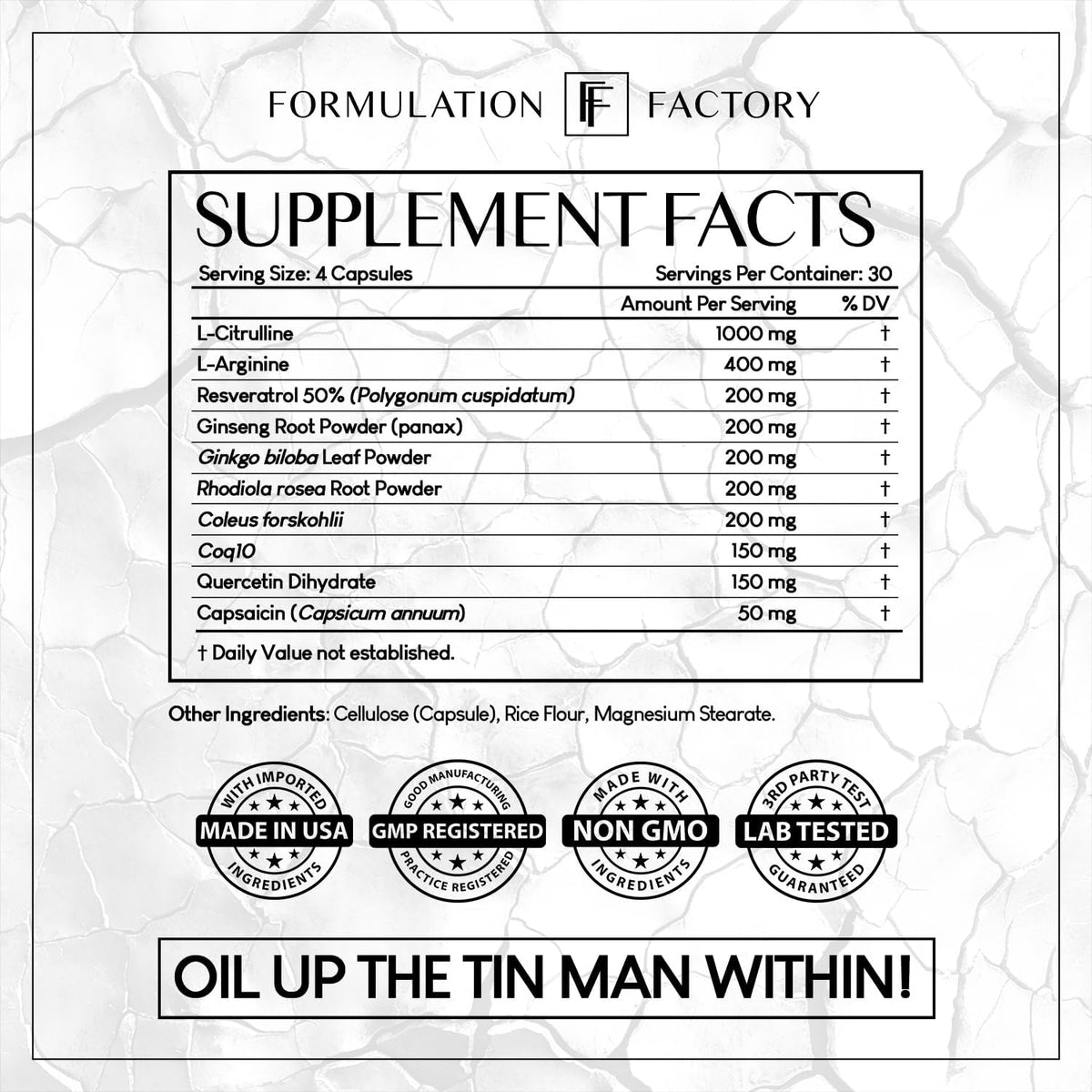 Formulation Factory Primal Power x Heart of Steel