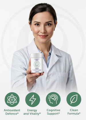 Suplement ​Lunakai USA Made Dual-Pathway NAD+ Formula with NR & Resveratrol – Natural NAD Supplement for Women & Men – Healthy Aging 7 - VelvetGlow USA