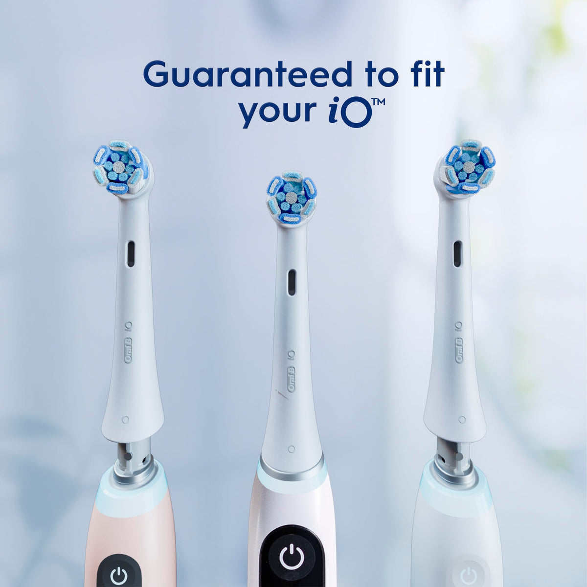 Suplement ​Oral-B iO Series Ultimate Clean Electric Toothbrush Replacement Brush Heads for an Oral-B Electric Toothbrush, 2 Count, White - VelvetGlow USA