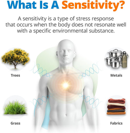 5Strands Food & Beverage Intolerance & Environmental Sensitivity Test, at Home Hair Analysis for Adults & Kids, Digestive & Environmental Insight, Results in 4 Days