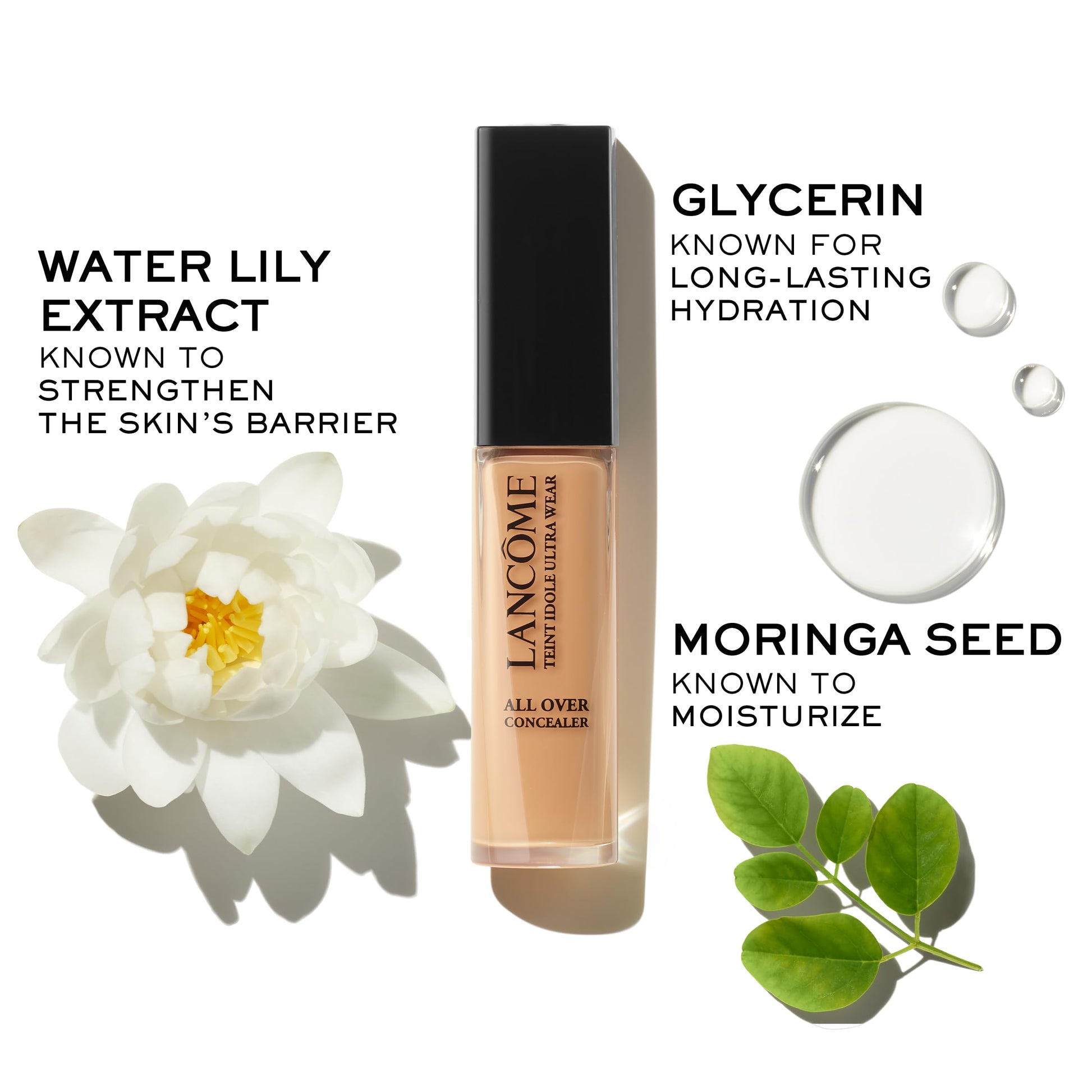 Lancôme Teint Idole Ultra Wear All Over Full Coverage Concealer - Natural Matte Finish & Lightweight Under Eye Concealer - Up To 24H Wear - 215 Buff Neutral LancômeBuy Supplements Australia