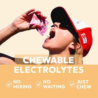 SaltStick High Sodium Electrolyte FastChews - Mixed Berry, 60 Tablets
