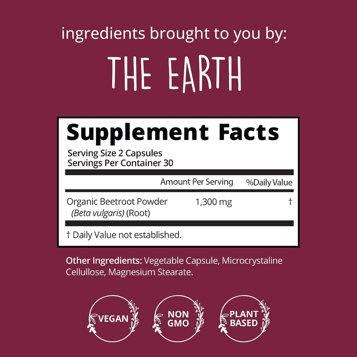 Beetroot Capsules & Organic Maca Energy Pills & Libido Enhancer