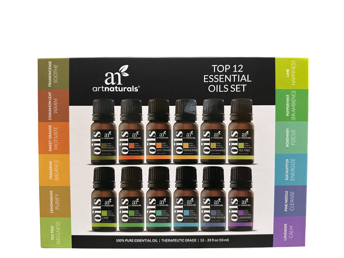 ArtNaturals Top 16 Essential Oils Set, 16 x 10 mL