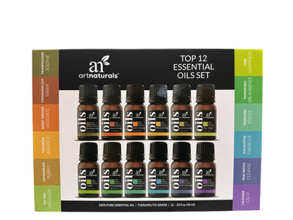 ArtNaturals Top 16 Essential Oils Set, 16 x 10 mL