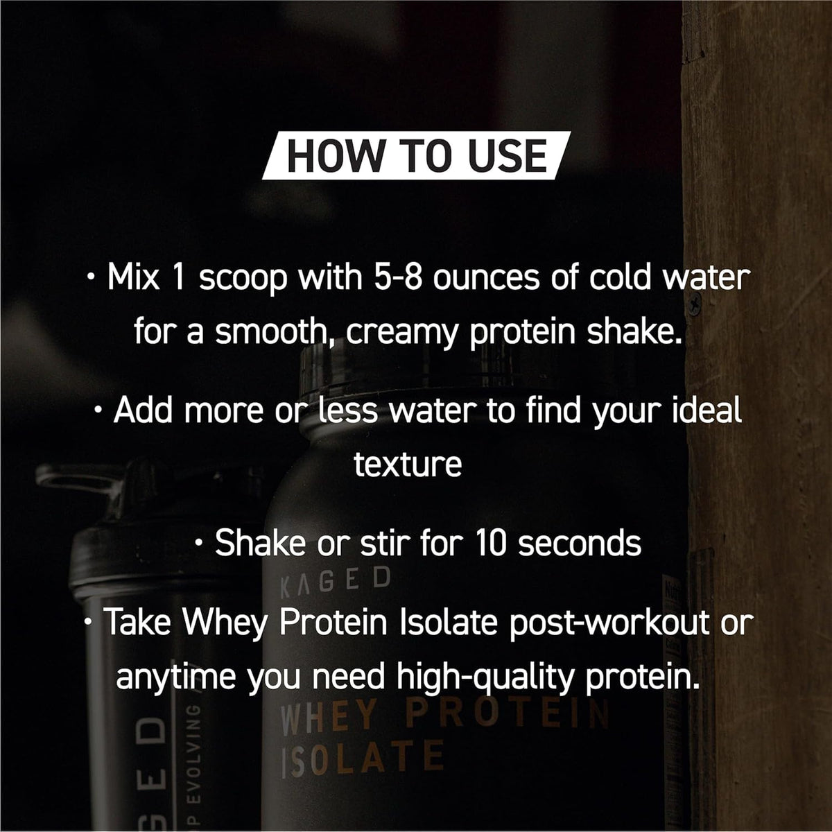 Kaged Whey Protein Isolate Elite Powder | Vanilla | Whey, Casein, & Milk Protein Blend | Post Workout Recovery Drink | Supports Muscle Building | Supplements for Men & Women | 2 lbs
