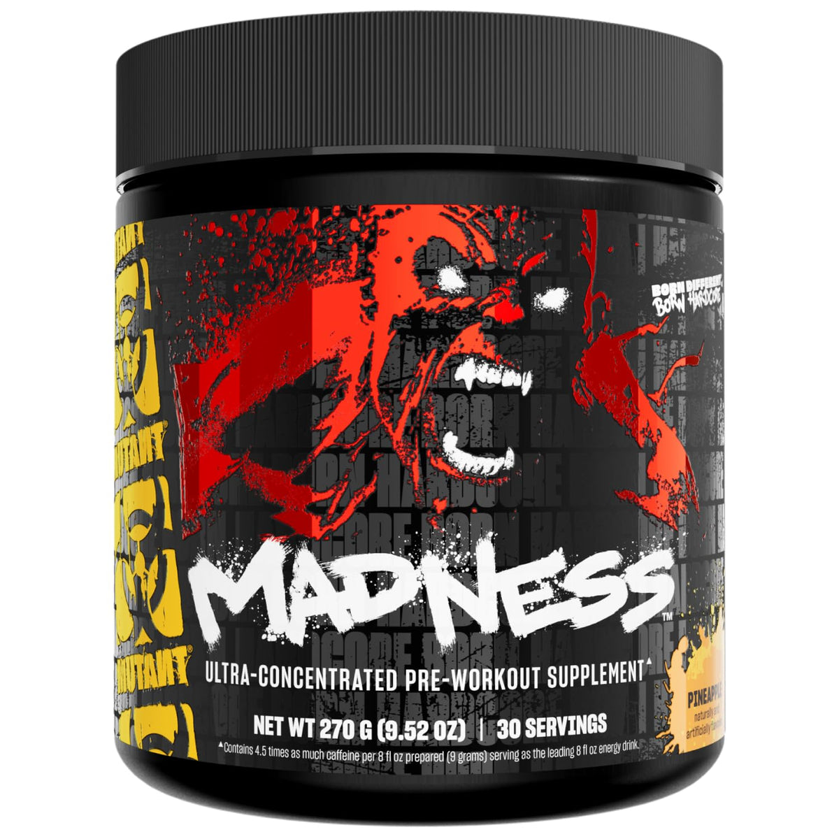 MUTANT Madness, Ultra-Concentrated Pre-Workout, Fruit Punch, 9.52 oz