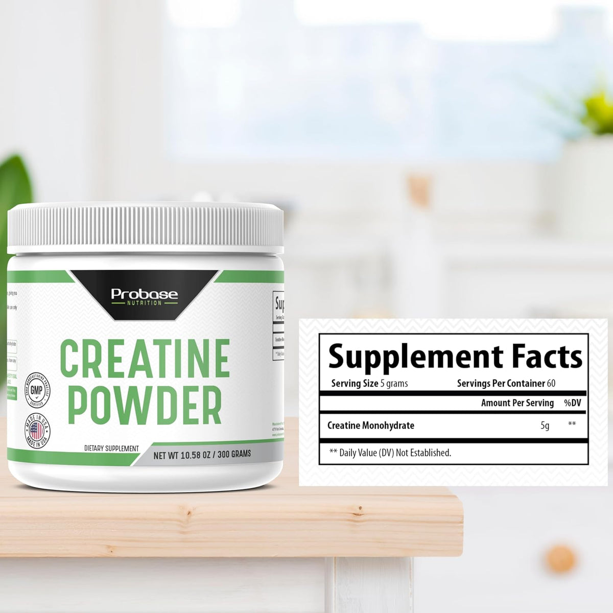 Probase Nutrition Creatine Powder 300 Grams