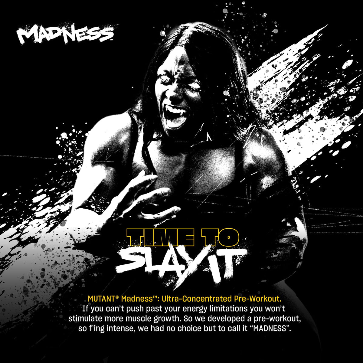 MUTANT Madness, Ultra-Concentrated Pre-Workout, Fruit Punch, 9.52 oz