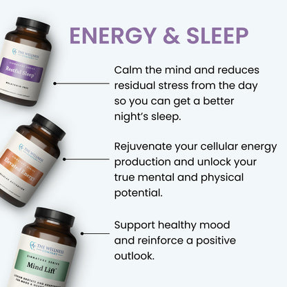 Mind Lift – Lithium, Ashwagandha, DHA & GABA for Mood & Stress, 120ct