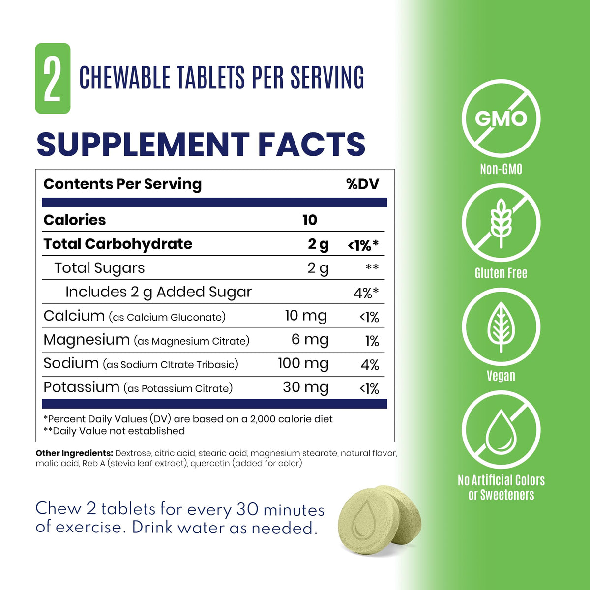 SaltStick High Sodium Electrolyte FastChews - Mixed Berry, 60 Tablets