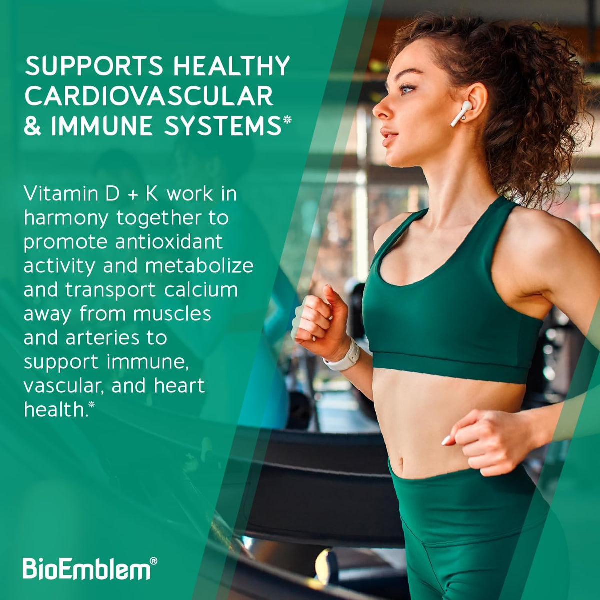 BioEmblem Triple Magnesium Complex Pair with Vitamin D3 K2