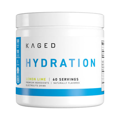 Kaged Sugar Free Hydration | 5 Key Electrolytes | Coconut Water | Tastes Amazing | 60 Servings