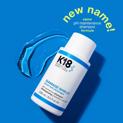 K18 Damage Control Trio, Damage Shield Shampoo + Conditioner + 4-Minute Molecular Repair Hair Mask, Lasting Damage Repair, Color-Safe Shampoo