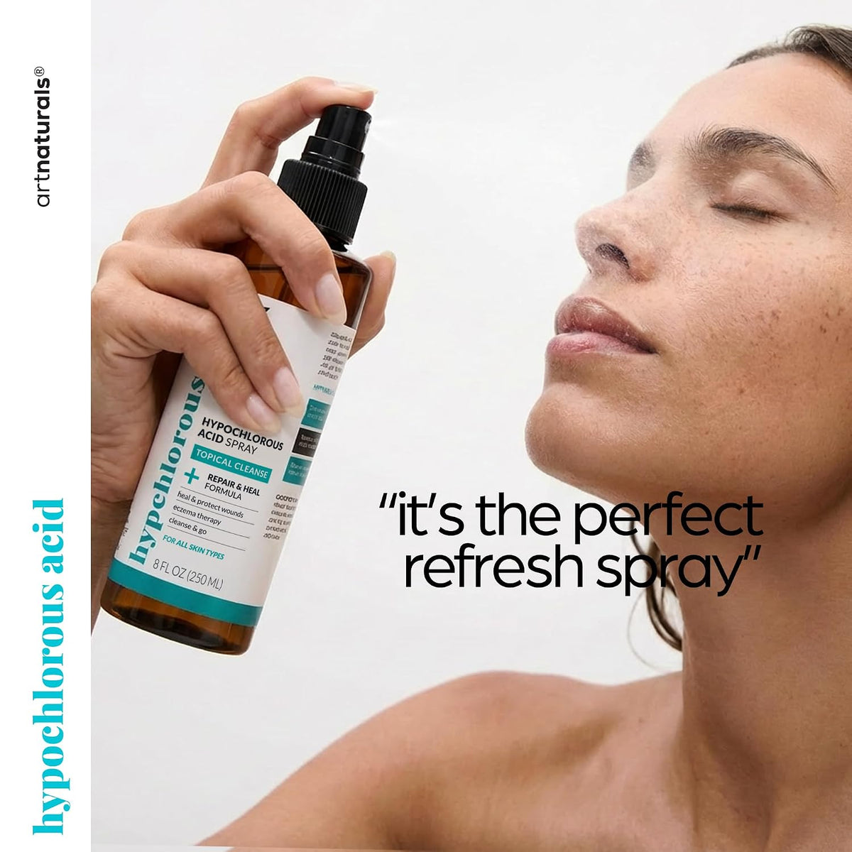 Artnaturals Hypochlorous Acid Face & Skin Spray, 8 fl oz