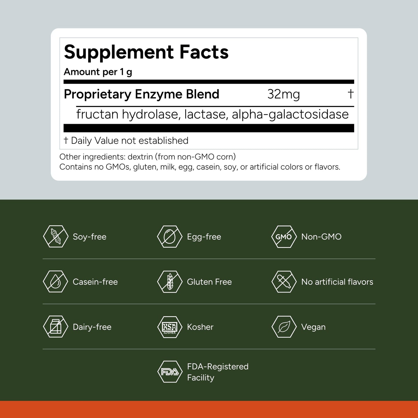 FODZYME® Home Kit Digestive Enzymes for Gut Health, Relief for Bloating, Gas, Constipation, Diarrhea, Abdominal Pain, Low FODMAP, 60 Dose FODZYME buy supplements Au
